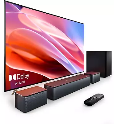 Kaufen ULTIMEA 5.1 Dolby Atmos Soundbar, 3D Surround Sound System Soundbar Für TV Gerät • 374.70€