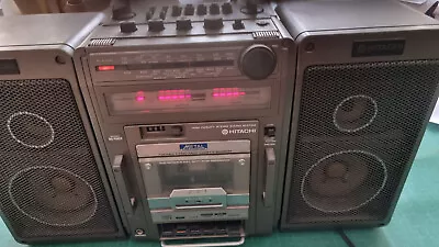 Kaufen Hitachi Trk-9140e Radio Cassette Recorder Ghettoblaster Boombox 11 Kg Japan • 149€