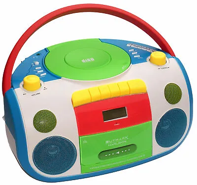 Kaufen Outmark Harlekin Cd Kinder Radio Kassetten Player Kompaktanlage Boombox Stereo • 63.99€