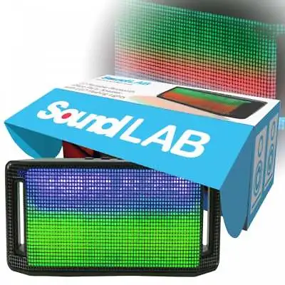 Kaufen Soundlab 2.0 Tragbarer Bluetooth Disco Party Lautsprecher Mit LED Blinkleuchten • 22.42€