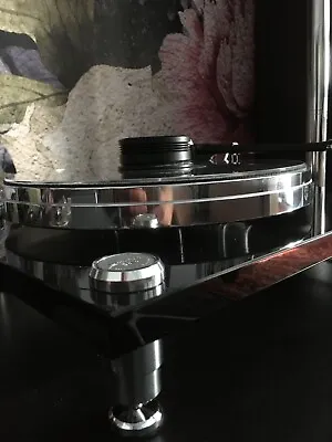 Kaufen Acoustic Solid 111 Plexiglas Schwarz Poliert Tonarm Clear Audio V2 MM • 2,200€