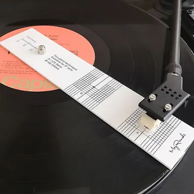 Kaufen Plattenspieler Tonabnehmer Stylus Alignment Winkelmesser Werkzeug Phonograph • 6.88€