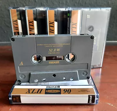 Kaufen ⭐️5x Maxell XL II 90 Typ 2 Kassetten Audiokassetten Tape / Geprüft • 18€