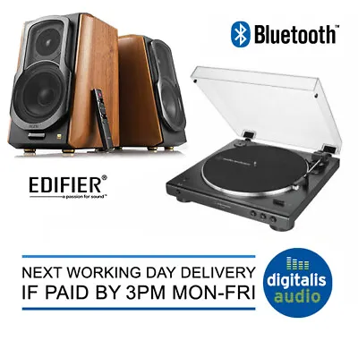 Kaufen Audio-Technica Bluetooth AT-LP60XBT Plattenspieler Und Edifier S1000mkII Lautsprecher • 466.35€