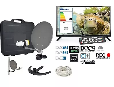 Kaufen EasyFind Digital Traveller Kit Full HD High End Mobile Camping Sat Anlage Koffer • 359€