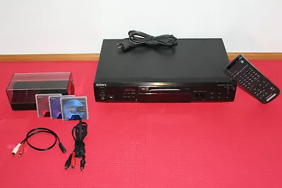 Kaufen SONY MDS-JE520 MiniDisc Player/Recorder, 100% Working & SERVICED & Orig. REMOTE! • 134.99€