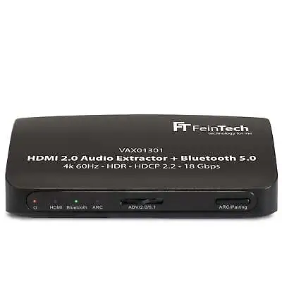 Kaufen HDMI Audio Extractor Konverter Splitter 5.1 Mit Bluetooth Sender 4K 60Hz ARC • 69.99€