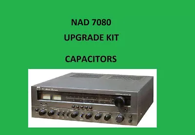 Kaufen Stereo Receiver NAD 7080 Repair KIT - Alle Kondensatoren • 69.37€
