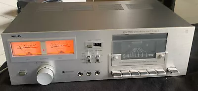 Kaufen Vintage Stereo Kassettendeck Philips N5151 Mark II  Retro Tapedeck Gute Zustand • 39€