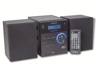 Kaufen Universum Stereoanlage MS 300-21, CD, DAB+ Radio, Bluetooth, USB, Schwarz • 83.19€