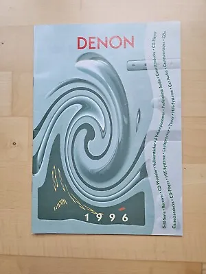 Kaufen Denon HiFi Audio Programm 1996 Katalog Werbeprospekt Original. • 5€