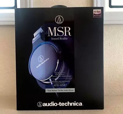 Kaufen Audio-Technica ATH-MSR7 BK, Versiegelt, Kompatibel Mit Hochauflösenden... • 155.81€