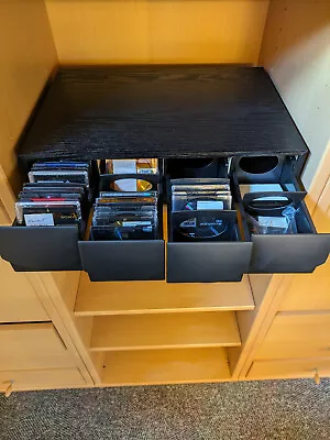 Kaufen Minidisc Aufbewahrungsbox Für 100 Disc - Ständer Regal Schublade • 45€