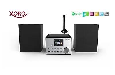 Kaufen XORO HMT 500 Pro Micro Hifi Anlage, Internetradio, DAB+, UKW, CD Player, Wecker • 99.90€