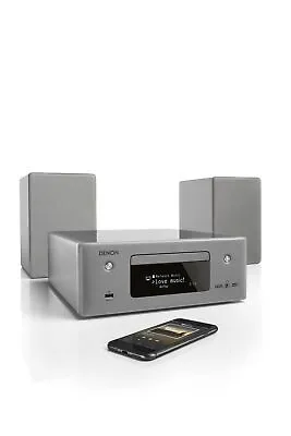 Kaufen Denon CEOL-N11DAB CD-Kompaktanlage HEOS Multiroom Bluetooth Airplay2 Grau • 612€
