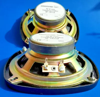 Kaufen SANSOUND KFZ HiFi Auto Einbau Lautsprecher Set SP-19113, 2x40W, Impedance 4Ω • 8.80€