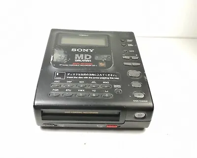 Kaufen Sony MZ-1 Schwarz MiniDisc MD Walkman Player Recorder • 65€