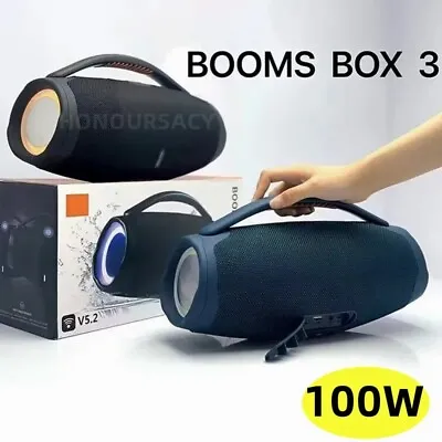 Kaufen 100 W Tragbarer Wireless Bluetooth Lautsprecher High Power Soundbox • 103.77€