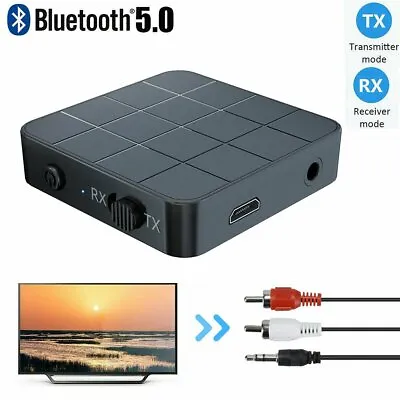 Kaufen 2in1 Bluetooth Audio Transmitter Empfänger Sender Receiver Musik Stereo Adapter • 9.98€