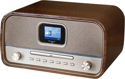 Kaufen Soundmaster Design-Radio DAB970BR1 Braun CD DAB+ Bluetooth NEU/OVP • 179€