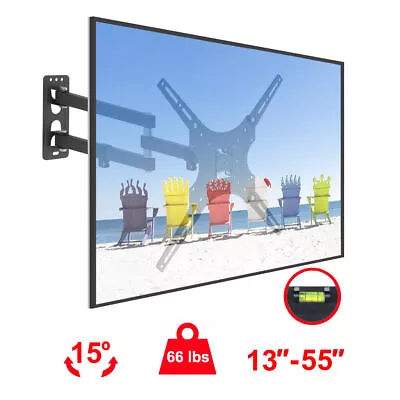 Kaufen TV Wandhalterung Wandhalter LCD LED Fernseher 13-55 Zoll Schwenkbar Neigbar 30kg • 9.99€