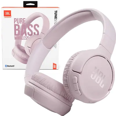 Kaufen Jbl Tune 510bt Kabellose KopfhÖrer Bluetooth On-ear Faltbar Pink Jblt510btrose • 34.47€