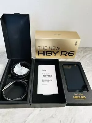 Kaufen Hiby R6 Tragbarer Digital-Audio-Player Schwarz Hi-Fi-Audio Android Bluetooth • 392.84€