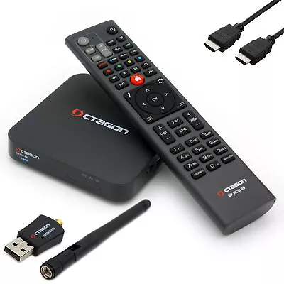 Kaufen OCTAGON SX988 4K UHD IP H.265 HEVC IPTV Smart TV Set-Top Box + 600 Mbit/s WLAN • 112.90€