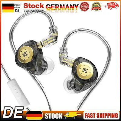 Kaufen KZ-EDX Pro HIFI Bass Earphones Sport Monitor In Ear Headphones (Black W/Mic • 15.22€