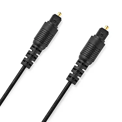 Kaufen Toslink Audiokabel 0,5-20m Vergoldet Optisch Digital Kabel HIFI LWL SPDIF Ø2,2mm • 5.25€