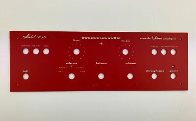 Kaufen New! Marantz 1030  Receiver Front Panel Faceplate (Face Plate)  RED • 119€