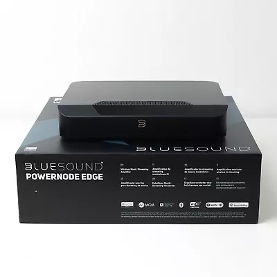 Kaufen Bluesound POWERNODE EDGE Wireless Music Streaming Amplifier | Black - Wie Neu • 590€