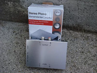 Kaufen Stereo Phono Vorverstärker Amplifier AZ 15 L Mit RIAA-Entzerrung Batterie & Netz • 11.99€