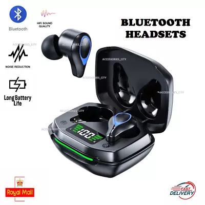 Kaufen NEU Wireless Bluetooth Kopfhörer Ohrhörer Ohrhörer In-Ear Für Alle Geräte UK • 14.19€