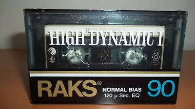 Kaufen RAKS High Dynamic I 90 - From 1985 Audiocassette - NEW/NEU ! MC Kassette ! • 15€