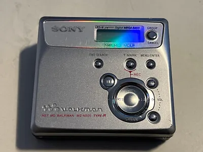 Kaufen Sony MZ-N505 Minidisc Walkman Net MD Type R Defekt Silber • 39.95€
