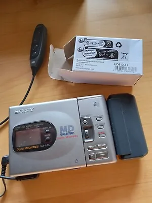 Kaufen Sony MZ-R35 MD-Player Minidisk Recorder Walkman Digital Mega Bass • 45€