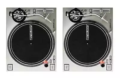 Kaufen Reloop RP-7000 MK2 Turntable Silver Twin Set 2 Professionelle DJ Plattenspieler • 1,265€