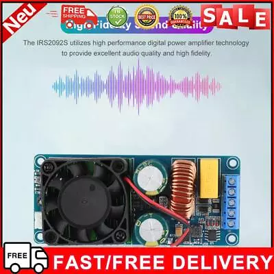 Kaufen IRS2092S HiFi Power Amp Board Class D Mono Channel Sound System Component • 14.03€