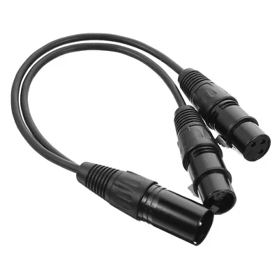 Kaufen  XLR-Audiokabel PVC Lautsprecherkabel Kabelverbinder Mikrofon-Splitter • 7.99€
