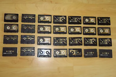 Kaufen 28 Wertige Musikkassetten Cassetten Für Kassetten Recorder BASF TDK Maxell AGFA • 1€