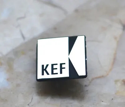 Kaufen KEF Logo Emblem 1 X 1 Cm  Aluminium Badge ~ Ersatzteil Für Lautsprecher • 9.50€