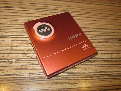 Kaufen Sony MD Minidisc Player E510 (218  )  Mega Rare Rot • 99.89€