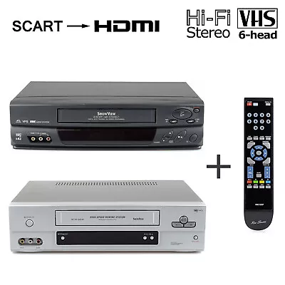 Kaufen VHS Videorecorder Mit 1 Jahr Garantie / Werkstattgeprüft / 6-Kopf Hifi Stereo • 99€