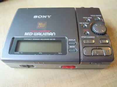 Kaufen Sony MZ-R3 MD Walkman Tragbarer Mini Disc Recorder - Getestet Funktioniert • 5.01€