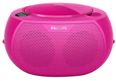 Kaufen Philips AZ100 Radiorekorder (CD-Player,MP3) PINK - CD Defekt • 10€
