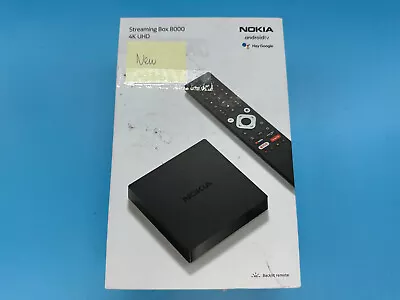 Kaufen NEU Streaming Box 8000. 4K UHD, Nokia Android • 69.19€