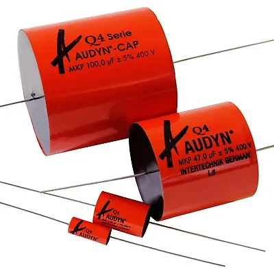 Kaufen Audyn-Cap Folienkondensator Q4/1.0/400 MKP 1,00 µF/ 400 V Axial  270400-0010 • 3.29€