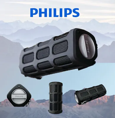 Kaufen Philips 8w Tragbarer Wireless Bluetooth/AUX Wasserdicht Smartphone/Tablet Lautsprecher • 33.26€