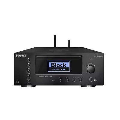 Kaufen Block CVR-50 Saphirschwarz Kompaktanlage CD DAB+ Internetradio Bluetooth  • 649€